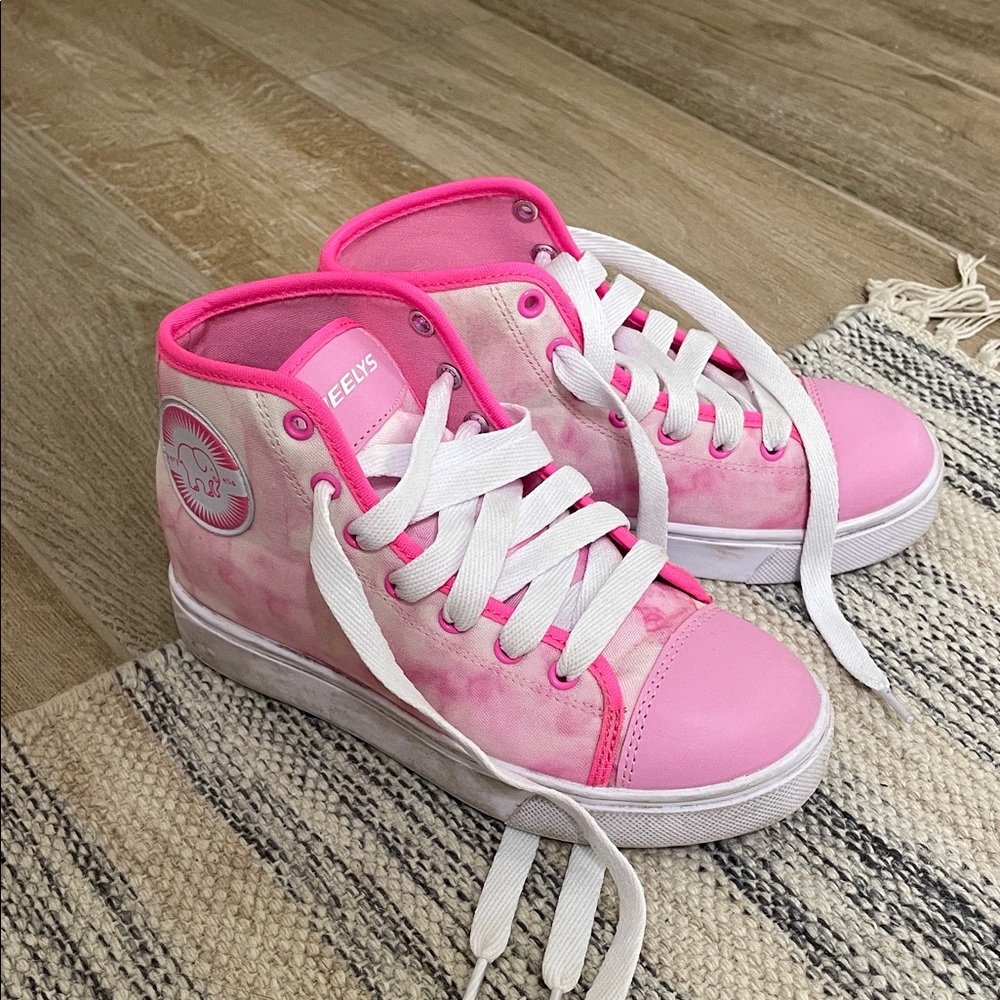Heelys Pink Tie-Dye High-Top Skate Shoes